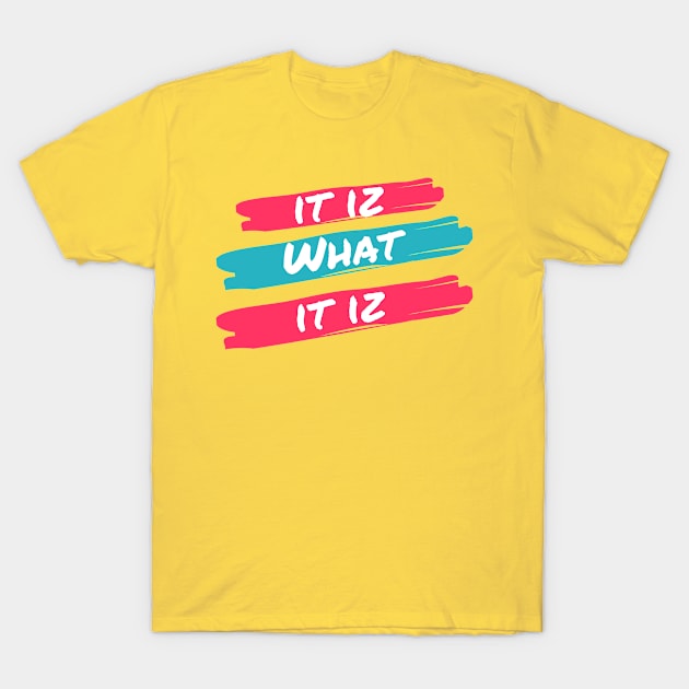 It is what it is T-Shirt by By Staks